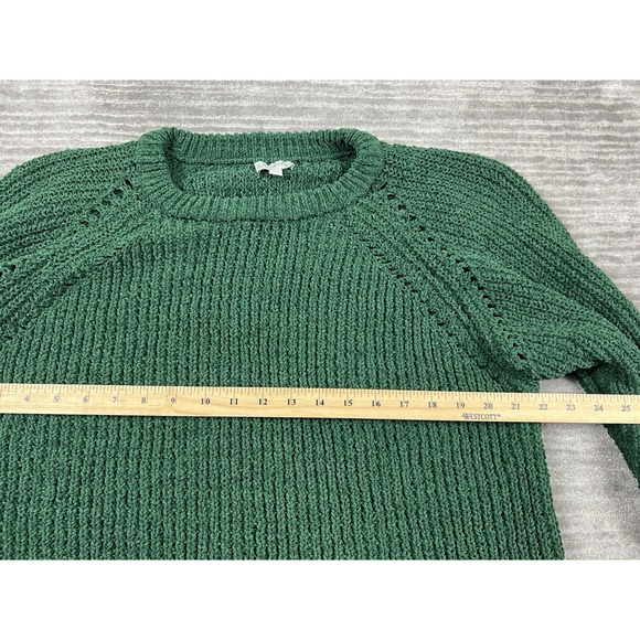 Wonderly Sweater Womens Large‎ Green Long Sleeve Knit Polyester Casual - Picture 4 of 11